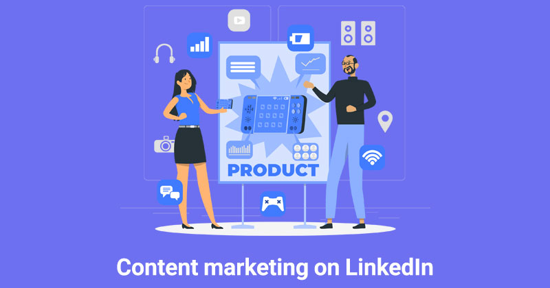Content marketing on LinkedIn
